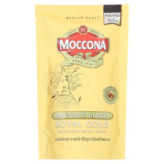 ✨นาทีทอง✨ มอคโคน่า รอยัลโกลด์ กาแฟสำเร็จรูป ชนิดฟรีซดราย 50กรัม Moccona Royal Gold Instant Coffee Freeze Dried 50g