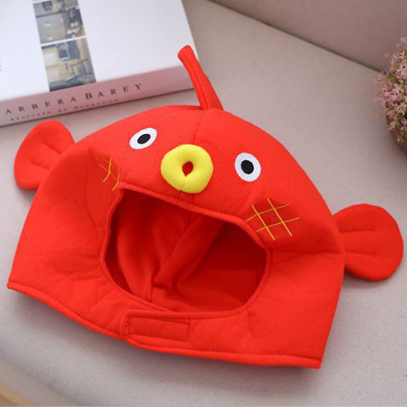 หมวกคอสเพลย์ รูปการ์ตูนปลาปักเป้าน่ารัก อุปกรณ์ประกอบฉาก สําหรับผู้ใหญ่ - รูปที่ 4