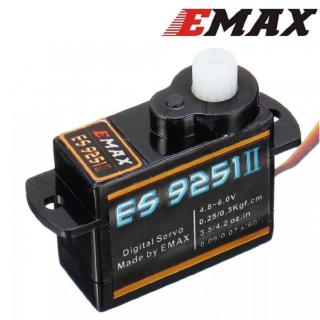 Emax ES9251 II 3.6g เซอร์โวเกียร์พลาสติก ไมโครดิจิตอล สําหรับโมเดลบังคับ