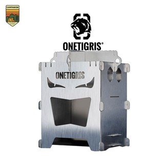 ROCUBOID Splicing Stove Onetigris เตาฟืนแบบพับประกอบ รุ่น EvilEyes Titanium *มีประกัน (CE-CHL04)