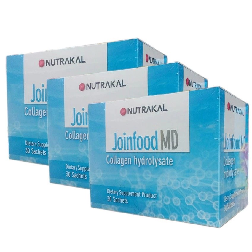 Nutrakal Joinfood MD Collagen Hydrolysate 150 กรัม 30 ซอง (3 กล่อง)