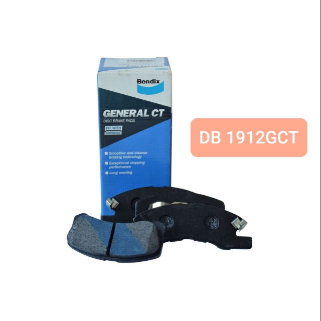 (BENDIX)FRONT PERODUA VIVA,ATTRAGE,MIRAGE(1.2) ผ้าเบรค DB1912GCT