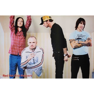 โปสเตอร์ Red Hot Chili Peppers เรด ฮอต ชิลี เพปเปอส์ รูป ภาพ ติดผนัง สวยๆ poster 34.5 x 23.5 นิ้ว (88 x 60 ซม.โดยประมาณ)