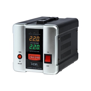 Zircon Stabilizer HDR_2000VA/1600W SILVER Model : STABILIZERHDR_2000VA/1600W เครื่องสำรองไฟ