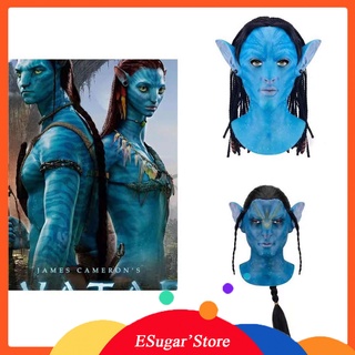 หน้ากากยาง พร็อพคอสเพลย์ Avatar Avatar สําหรับงานปาร์ตี้ฮาโลวีน และงานรื่นเริง