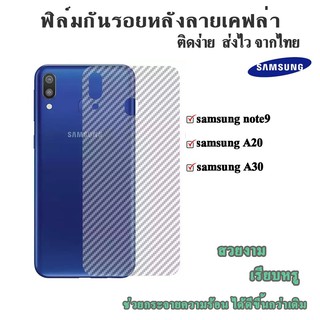 ฟิล์มหลังSamsung Back film ฟิล์มรอบตัวเครื่องด้านหลัง