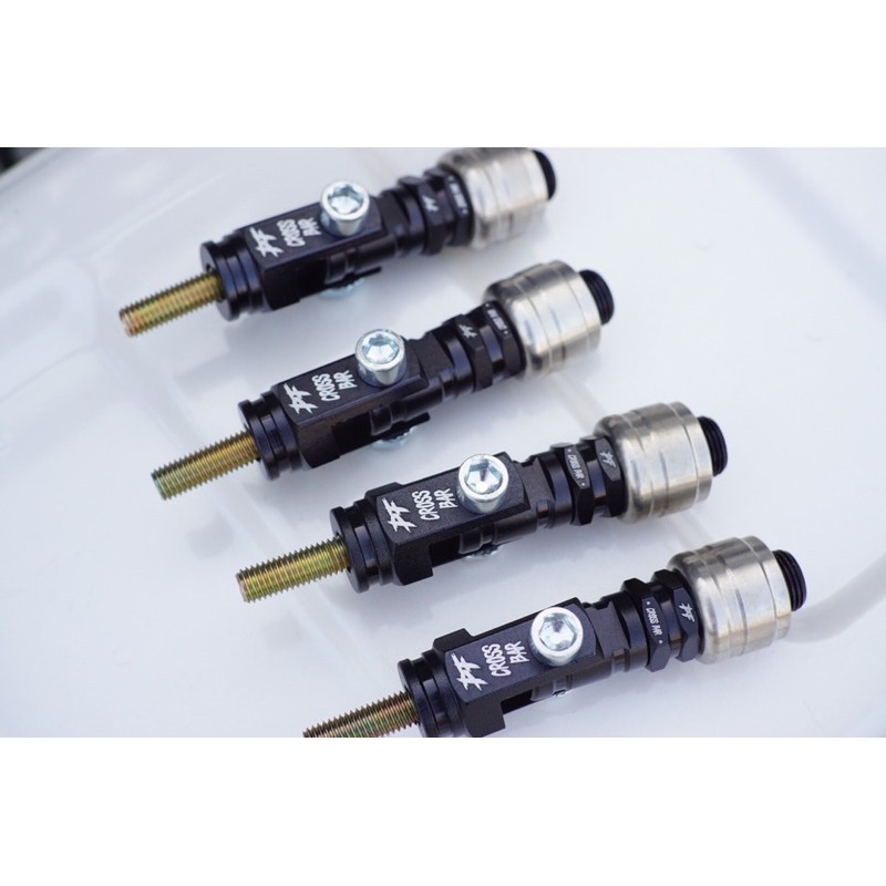 หัวจ๊อยค้ำ c สีดำแบร์น PF Cross Bar สำหรับนำไปเชื่อมทำค้ำหรือเปลี่ยนใส่ค้ำอันเก่า - รูปที่ 2