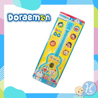 Doraemon ลิขสิทธิ์แท้ ชุดของเล่น กีตาร์โปร่ง 4 สายโดราเอมอน Guitar Ukulele ขนาด 16x47x4.5 ซม. กีตาร์เด็ก ดีดได้จริง