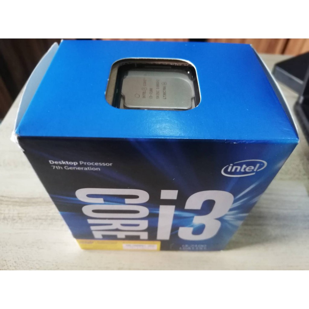 ซีพียู (cpu) intel i3-7100 3.9 GHz ประกันศูนย์ 3Y Ingram,JIB (2021-01-29) แรงๆ