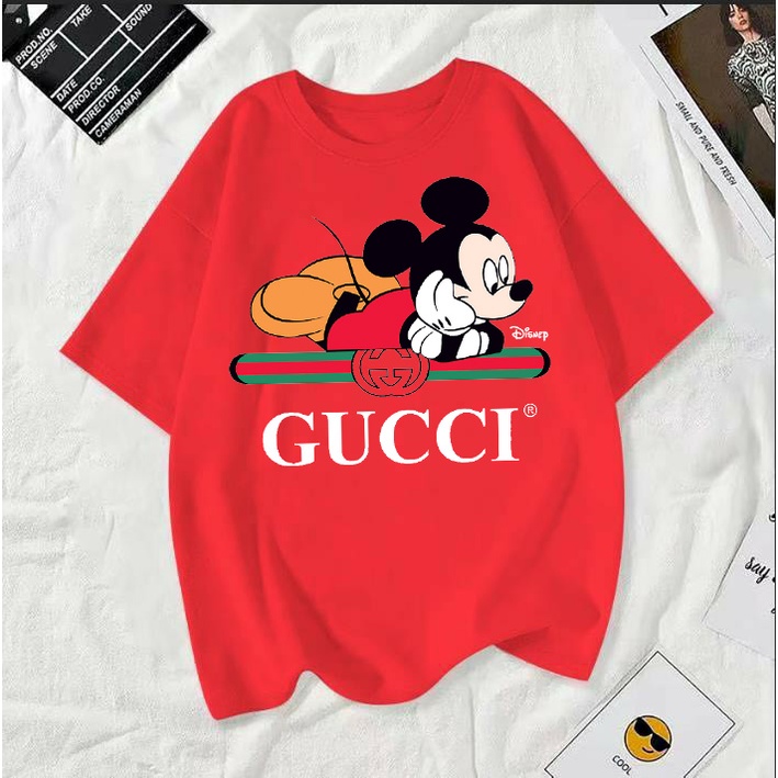 เสื้อยืดคอกลมผ้านิ่มใส่สบาย ลายแฟชั่น พร้อมส่ง T-271