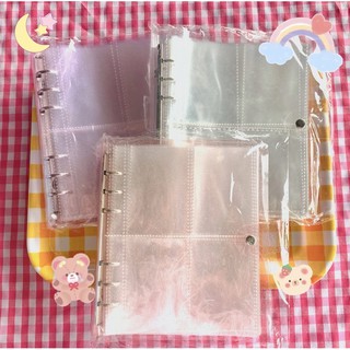 (พร้อมส่ง) แฟ้มสะสมการ์ดแบบ4ช่อง มีไส้25แผ่น💌*มีของแถมทุกออเดอร์*