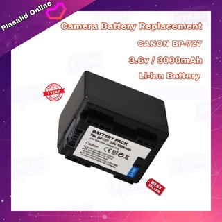 แบตเตอรี่กล้อง Camera Battery Canon รุ่น BP-727 BP-709 BP-718 (3.6v/3000mAh) Li-ion Battery สินค้ารับประกัน 1 ปี