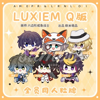 Luxiem Nijisanji Vtuber Shoto สแตนดี้อะคริลิค สองด้าน ขนาดเล็ก สร้างสรรค์ เครื่องประดับน่ารัก