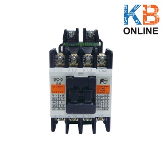 แมกเนติกคอนแทคเตอร์  รุ่น SC-0 220V FUJI Magnetic Contactor Model SC-0 220V FUJI