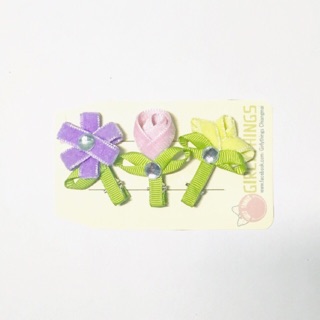 🌸🌼🌷 Flower hairclip set