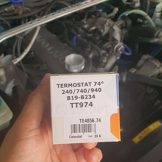 วาล์วน้ำแต่ง High Performance  Thermostat 74° องศา  สำหรับ Volvo 940 / 740 / 240