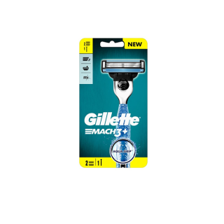 [ขายดี] [ใหม่!] Gillette ยิลเลตต์ มัคทรี Mach3 - ด้าม มีดโกนหนวด พร้อมใบมีด 2 ชิ้น P&G