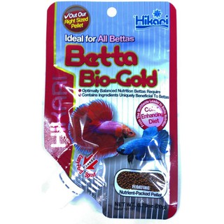 Hikari Betta Bio-Gold อาหารปลากัด ชนิดลอยน้ำ ขนาด 20 g.