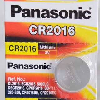 ถ่าน Panasonic CR2016  ถ่านลิเธียม  3V (ราคาต่อก้อน)