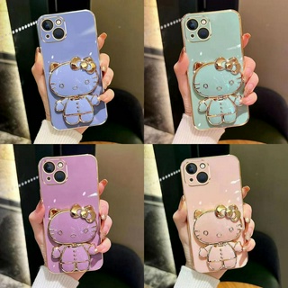 เคส Huawei Nova 3 Huawei Nova 3i Huawei Nova 4 Huawei Nova 5 Nova 5 Pro Huawei Nova 5T Huawei Nova 7i การ์ตูนแมวตรงขอบโทรศัพท์กรณี