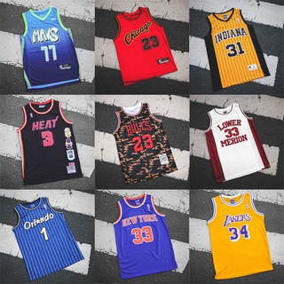 เสื้อกีฬาสวิงแมน NBA สไตล์วินเทจ