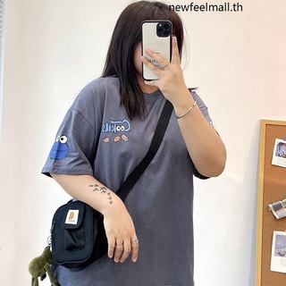 [2XL-6XL] เสื้อยืดแขนสั้น พิมพ์ลาย ทรงหลวม โอเวอร์ไซซ์ แฟชั่นฤดูร้อน สําหรับผู้หญิง