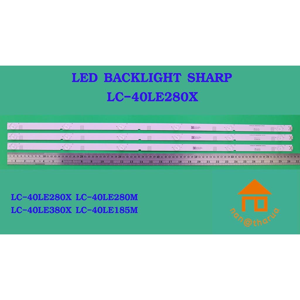 หลอดไฟ BACKLIGHT SHARP LC-40LE280X  LC-40LE280M  LC-40LE380X  LC-40LE185M