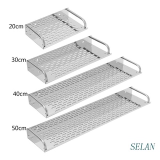 Selan ชั้นวางของสแตนเลส แบบชั้นเดียว สําหรับห้องครัว ห้องน้ํา