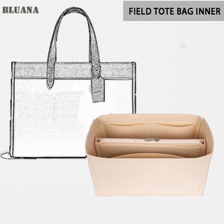 Bluana Fleld TOTE Bag จัดระเบียบ และดันทรงกระเป๋า กระเป๋าผ้าสักหลาด ทรงโท้ท สําหรับใส่จัดเก็บของ D032