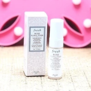 Fresh Rose Floral Toner Infused With Soothing Rosewater Hydrates And Refreshes 5ml