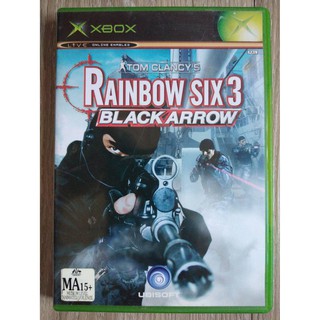 TOM CLANCYS RAINBOW SIX 3 BLACK ARROW XBOX แผ่นแท้ PAL (ENG)