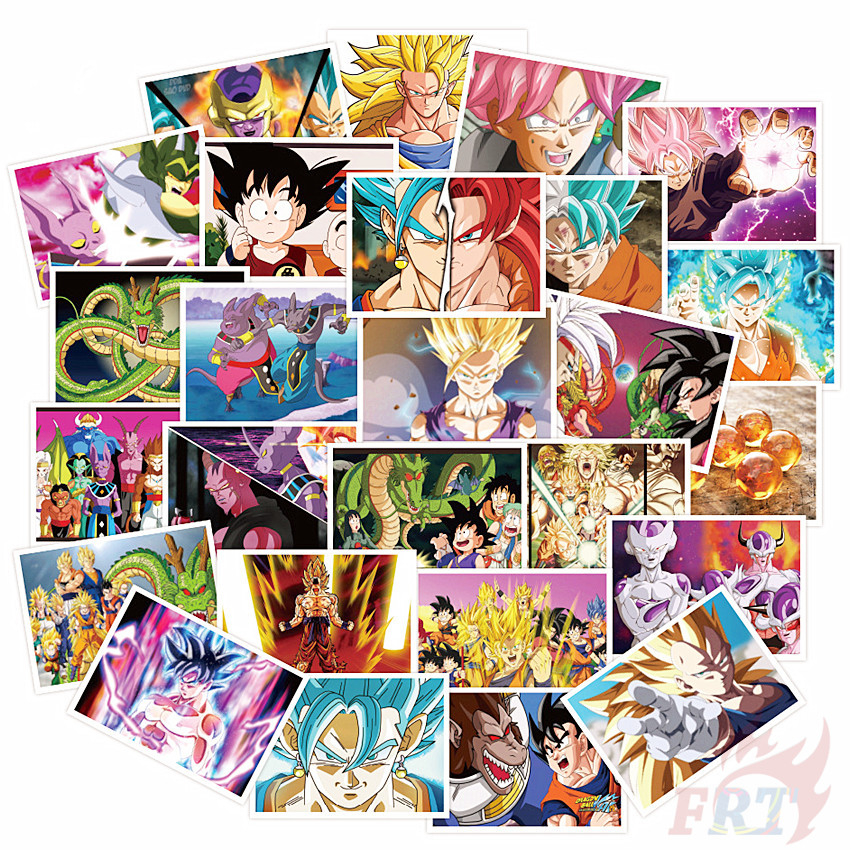 30ชิ้น/เซ็ต ❉ สติ๊กเกอร์โปสเตอร์ Dragon Ball Mini ❉ Diy แฟชั่นสติ๊กเกอร์ Doodle กันน้ํา
