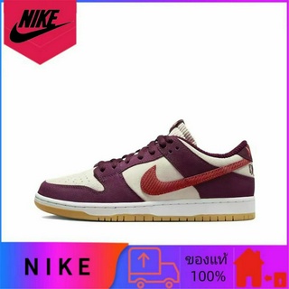 ของแท้ 100% Skate Like a Girl x Nike Dunk SB Low qs รองเท้าผ้าใบหุ้มข้อต่ำกันลื่นน้ำหนักเบาทนต่อการสึกหรอสำหรับผู้ชายและ