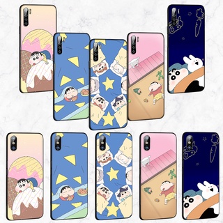 เคสโทรศัพท์มือถือซิลิโคนลายชินจังสําหรับ Realme C2 C3 C11 C12 C15 C17 C20 C21 5 5I 5S 8 8 Pro