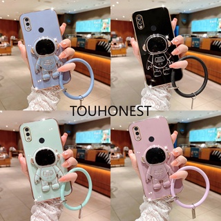 เคส Huawei Honor 8X Max เคส Honor 60 Pro เคส Honor 10 Lite Case Honor 60 SE Silicone Protect 3D New Astronautstand With Ring Phone Case โทรศัพท์มือถือซิลิโคน ลายนักบินอวกาศ พร้อมแหวนขาตั้ง สําหรับ