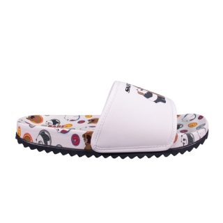 Skechers สเก็ตเชอร์ส รองเท้าแตะ ผู้หญิง We Bare Bears Pop Ups 2.0 Bobs Sandals-896054-WHT