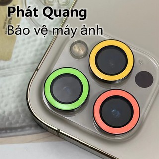 Luminous Camera Lens Protector Cover for IPhone 12 Pro Max 11 Pro Max 12 Mini 11 Camera Lens Screen Protector Ring Cover