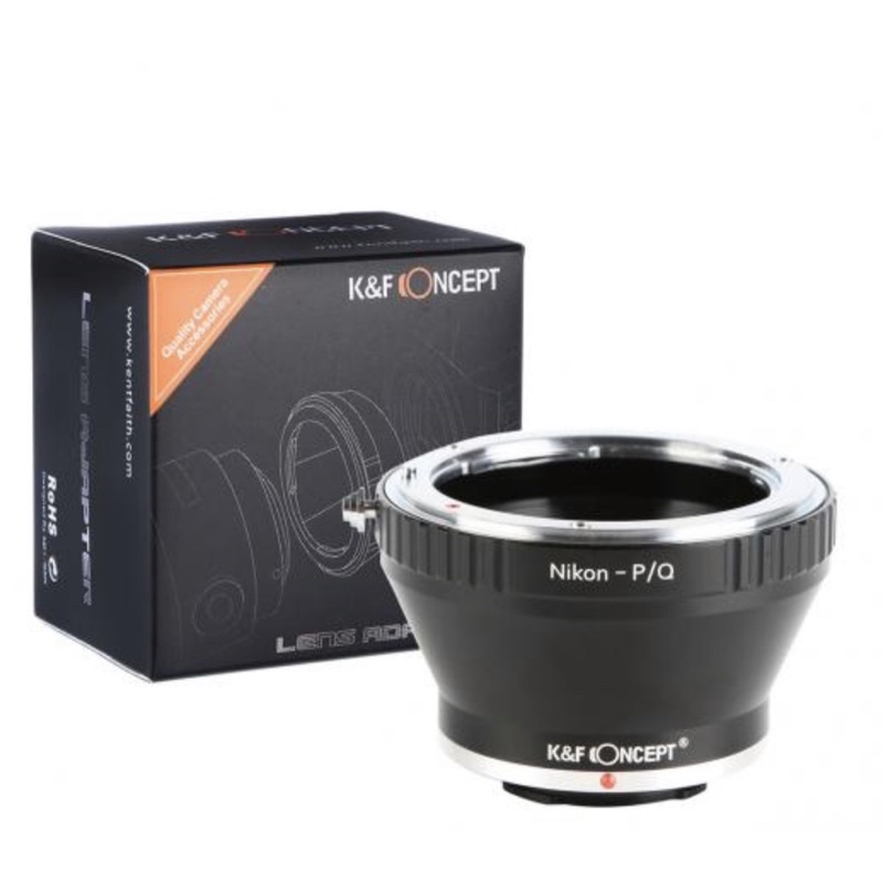 อะแดปเตอร์เลนส์ K&F KNF - เลนส์กล้อง Nikon AI AIS AF-S ถึง Pentax Q10 | นิคอน - PQ | SKU 1.027.0107 