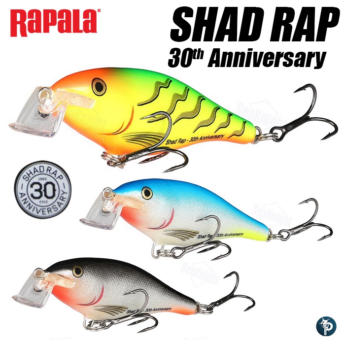 เหยื่อปลอม RAPALA SHAD RAP 30 Anniversary