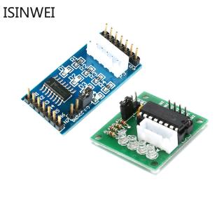 โมดูลUln 2003 แผ่นบอร์ดโมดูลมอเตอร์ไดรเวอร์สําหรับ Arduino Avr Smd Bule Green Board