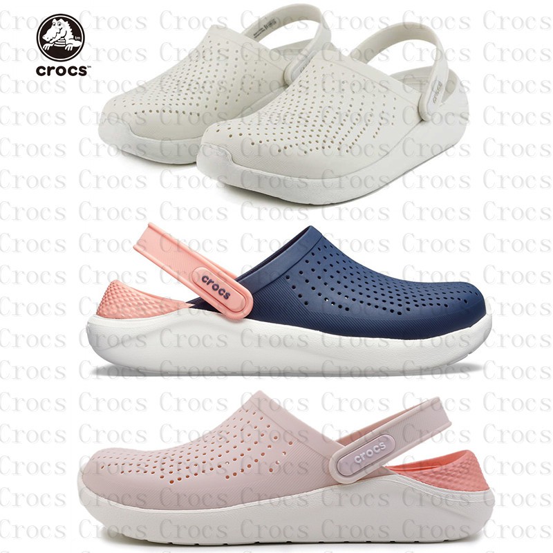 [พร้อมส่ง!] Crocs LiteRide Clog แท้ หิ้วนอก ถูกกว่าshop Crocs Literide Clog Original 100% Unisex Basic Crocs shoes