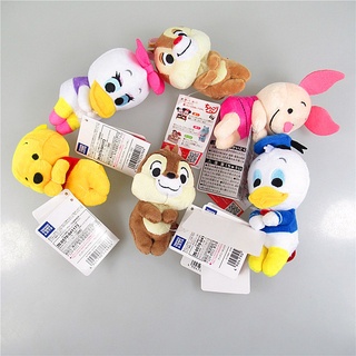 tsum DISNEY DOLL Mickey Minnie Duffy bear Pooh Donald Duck Plush doll Pendant ตุ๊กตา 10CM