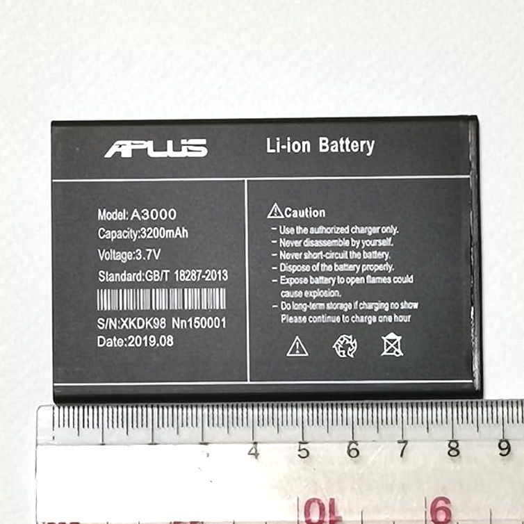 Battery แบตเตอรี่ โทรศัพท์ APLUS รุ่น A3000 2019