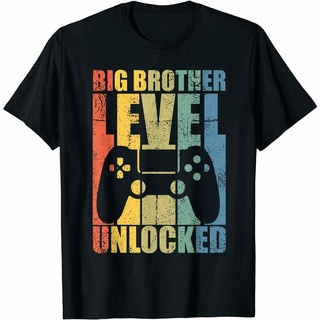 ขายดี!เสื้อยืด พิมพ์ลาย Big Brother Leveling Up To Big Bro สไตล์คลาสสิก ไม่ซ้ําใคร สําหรับผู้ชาย MKmihm93HLmgln83S-5XL