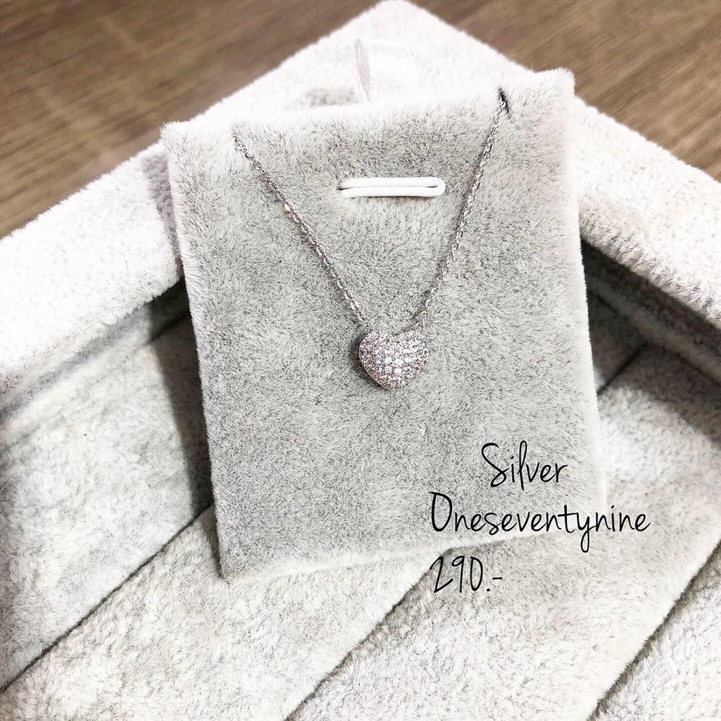 OneSeventyNine สร้อยคอพร้อมจี้เพชร CZ รุ่น OSN718