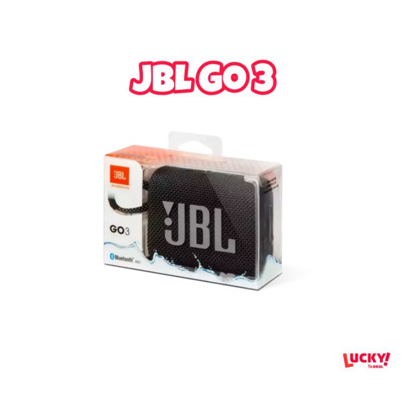 JBL GO3 สีดำ ของแท้ พร้อมส่ง