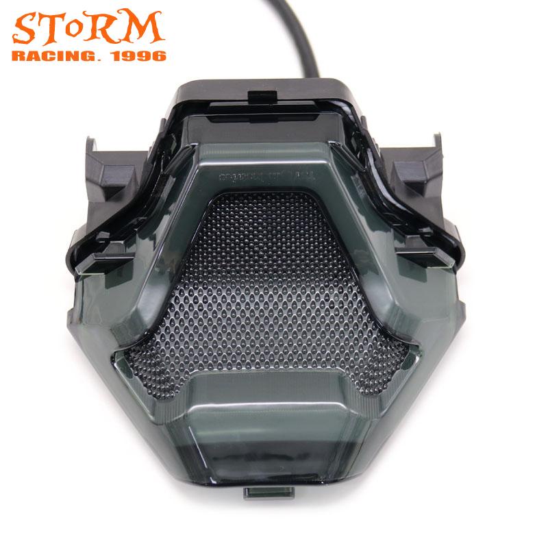Upgraded Smoked LED Tail Light With Brake & Turn Signals - Fits Yamaha R3, MT-07, FZ07, YZF-R25, LC150