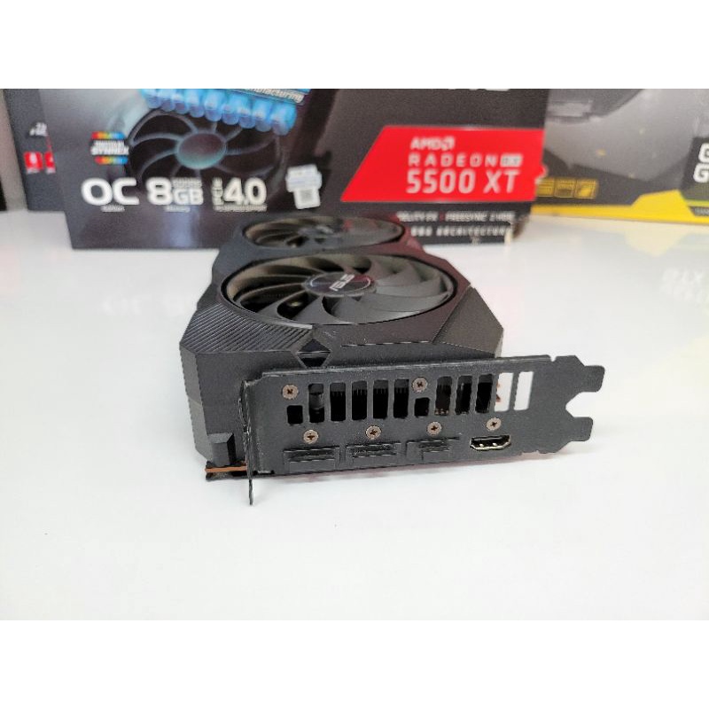 RX5500 xt 8gb มือสอง ร้านไทย ประกัน 02/12/2566 synex asus