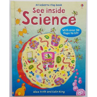 See inside Science เหมาะสำหรับ 6 ขวบ+  Board book กระดาษแข็งทุกหน้า with flaps