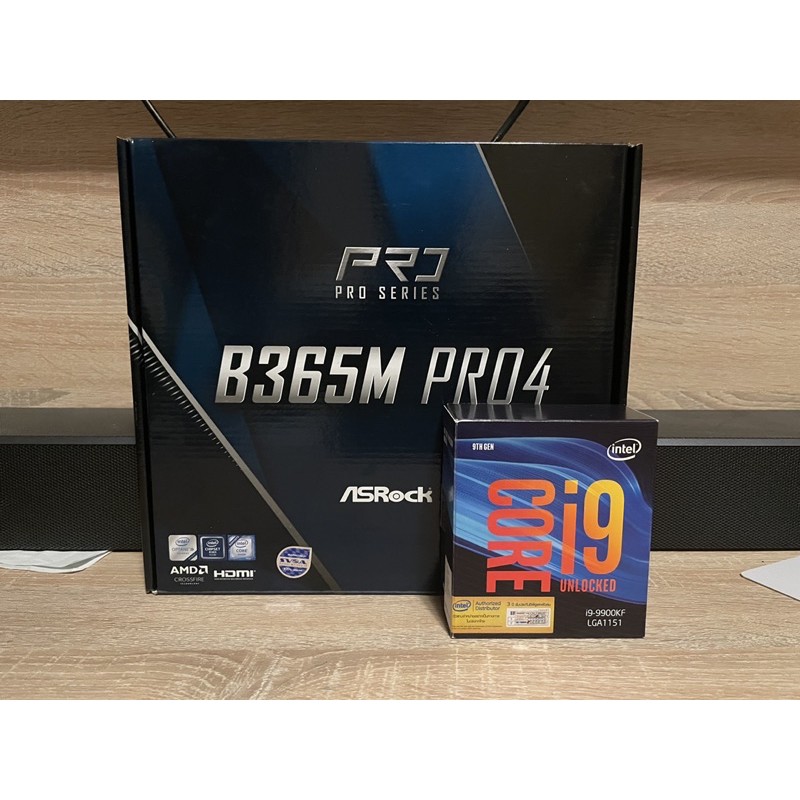 i9 9900kf  Asrock b365m pro4